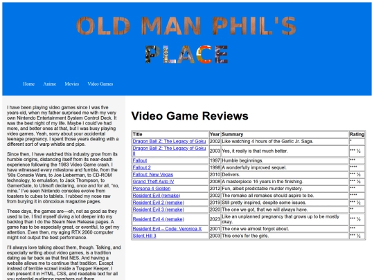 games/games screenshot