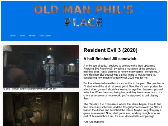 games/re3remake screenshot