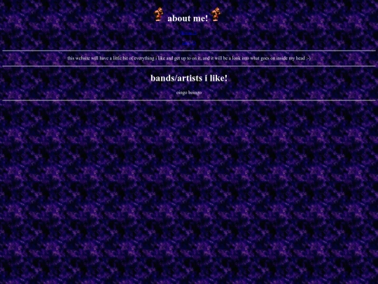 aboutme screenshot