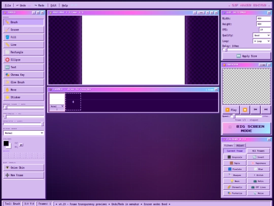 VAPORWHIMEDITOR screenshot