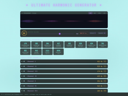 harmonic frequency noise maker.txt screenshot