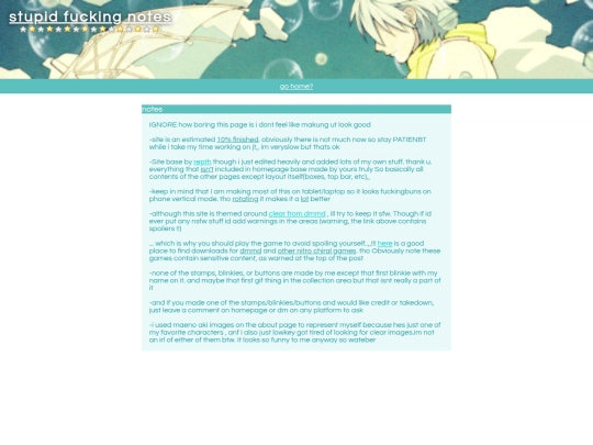 notes screenshot