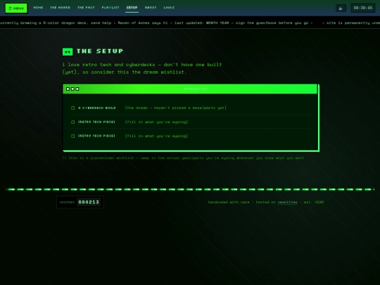 setup screenshot