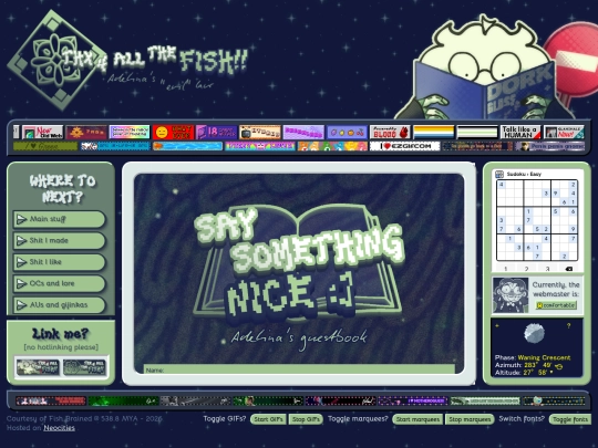guestbook screenshot