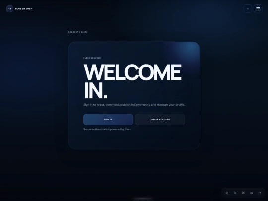 login screenshot