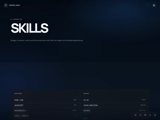 skills screenshot