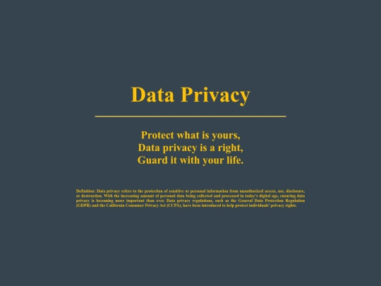 dataprivacy screenshot
