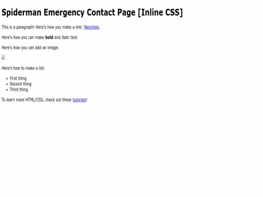 index screenshot