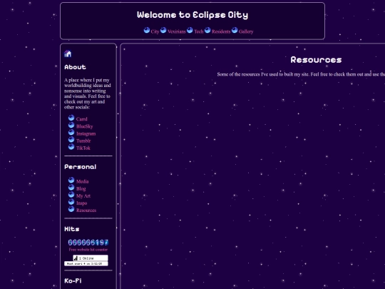 resources screenshot