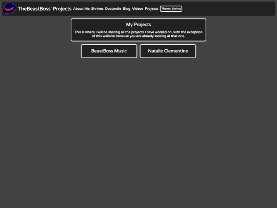 projects screenshot