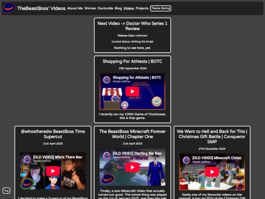 videos screenshot
