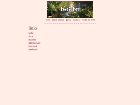links screenshot