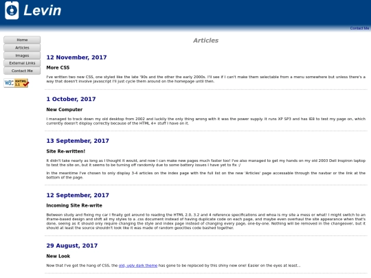 articles screenshot