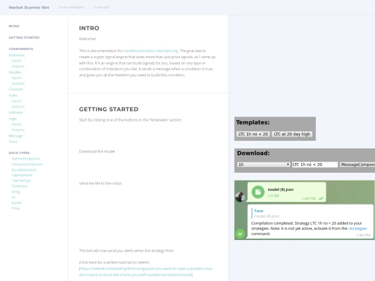 documentation screenshot