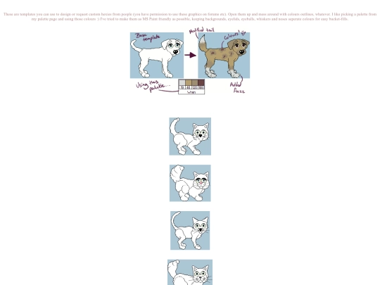 Templates screenshot