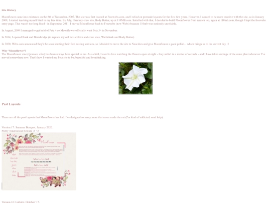 aboutmoonflower screenshot