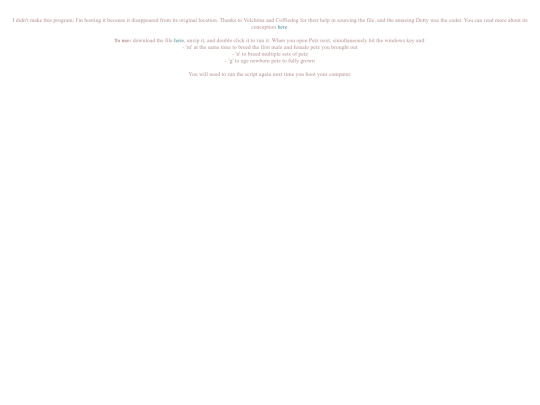 petzashortcut screenshot