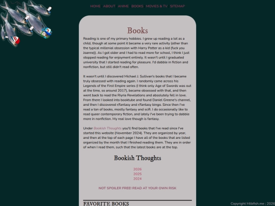 books screenshot