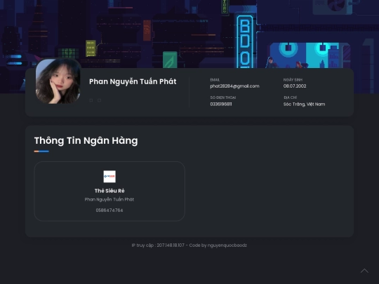 thongtinthanhtoan screenshot
