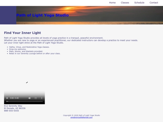 yoga screenshot