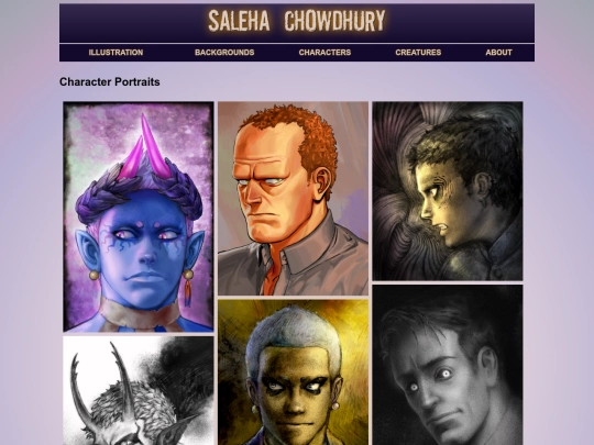portraits screenshot