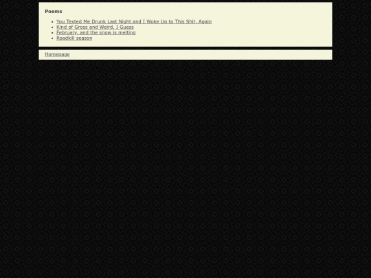 poems screenshot