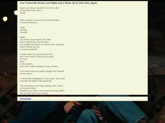 poems/texted screenshot