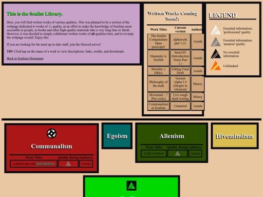 Soulism/Library screenshot