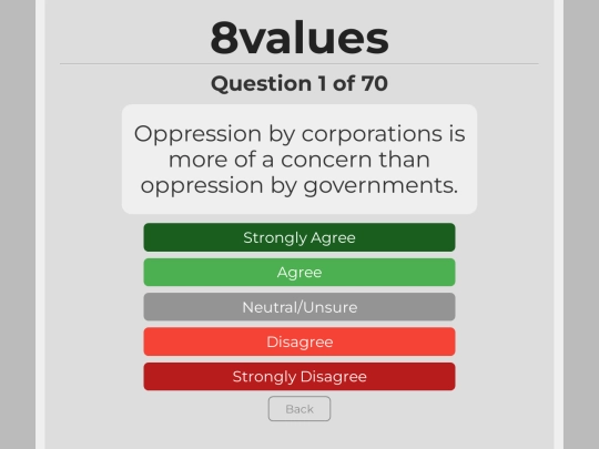 SoulismTest/quiz screenshot