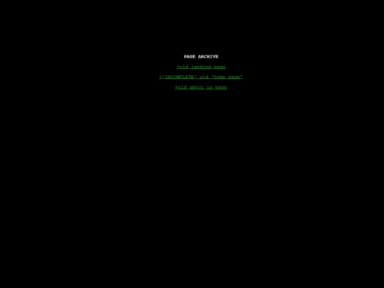 archive screenshot