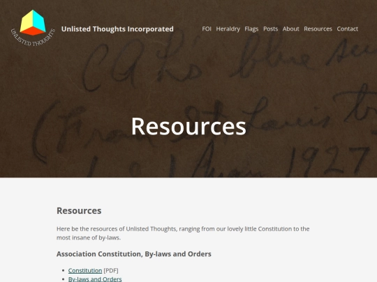 resources screenshot