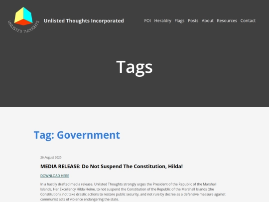 tags screenshot