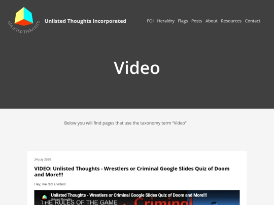 tags/video screenshot