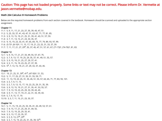 math264/homework screenshot
