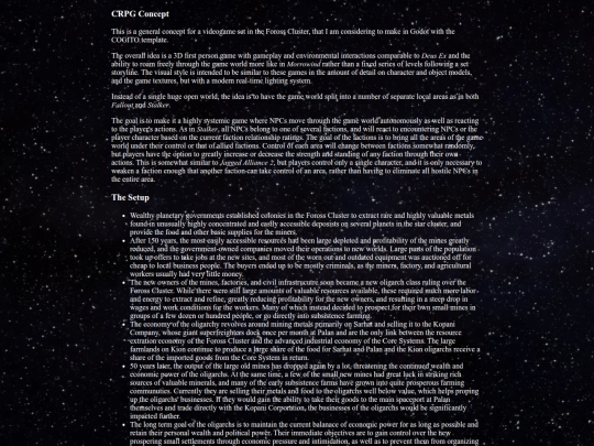 iridium/gameconcept screenshot