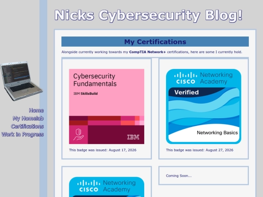 cert screenshot