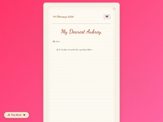love-letter screenshot