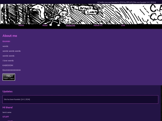 Aboutme screenshot