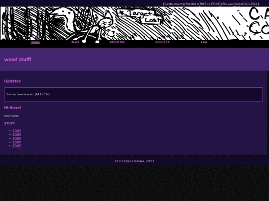 homepage screenshot
