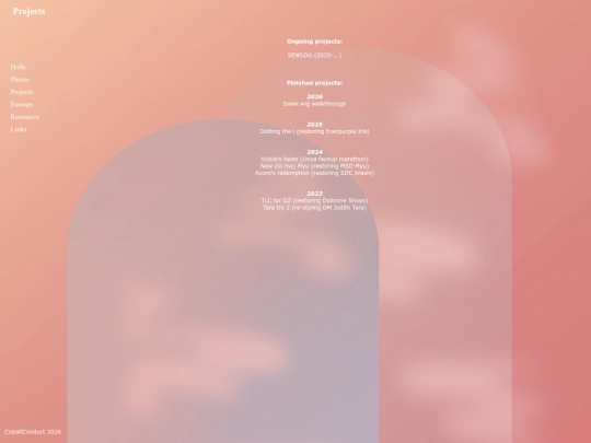 projects screenshot