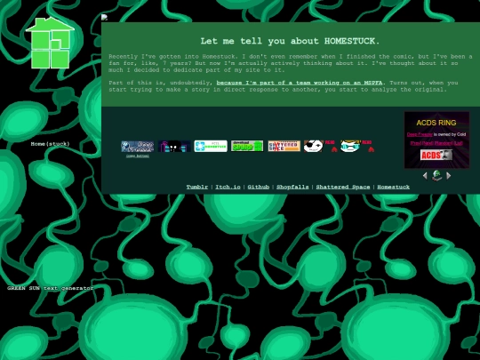 homestuck screenshot