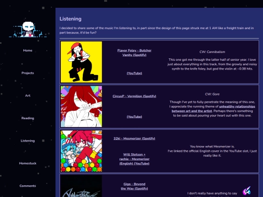 listening screenshot