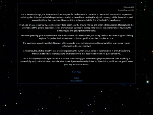arkship/story/page1 screenshot