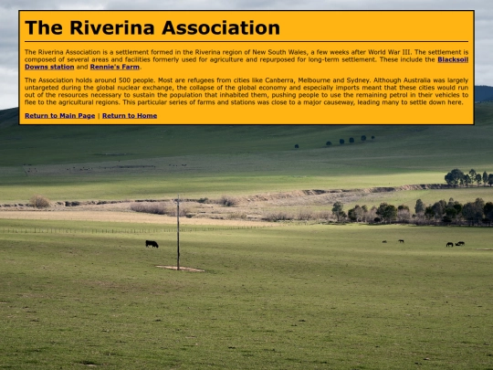 riverina/wiki/overview screenshot