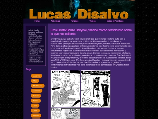 Fanzines/fanzines screenshot