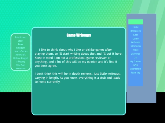 pages/gamewrite screenshot
