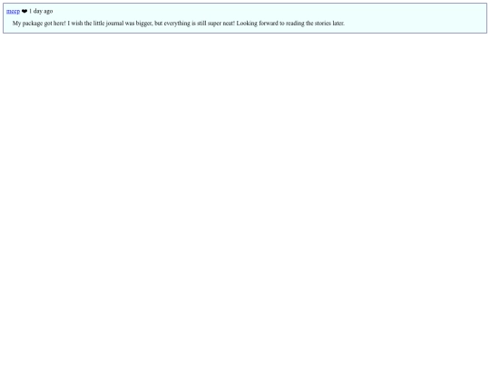 mini_blog screenshot
