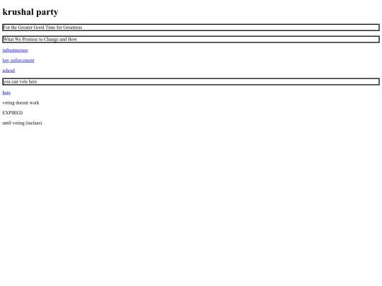 GovParty screenshot