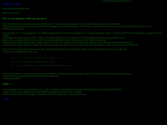 api screenshot