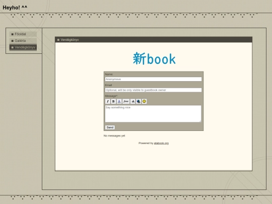 info screenshot